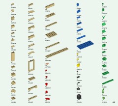 LEGO 77050 instructions page 65 – build guide