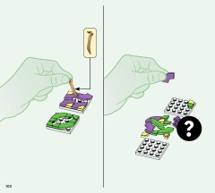 LEGO 77051 instructions page 102 – build guide