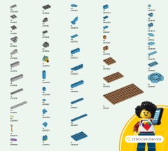 LEGO 77051 instructions page 107 – build guide
