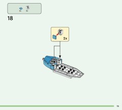 LEGO 77051 instructions page 15 – build guide