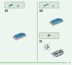 LEGO 77051 instructions page 21 – build guide