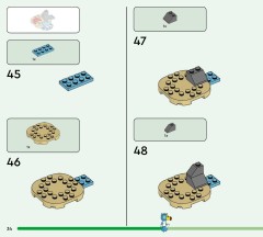 LEGO 77051 instructions page 34 – build guide
