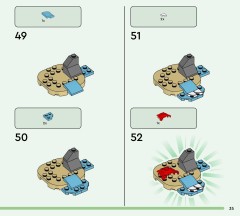 LEGO 77051 instructions page 35 – build guide