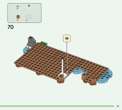 LEGO 77051 instructions page 51 – build guide