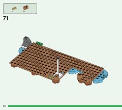 LEGO 77051 instructions page 52 – build guide