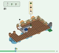 LEGO 77051 instructions page 63 – build guide