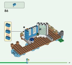 LEGO 77051 instructions page 69 – build guide