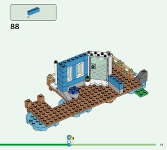 LEGO 77051 instructions page 71 – build guide