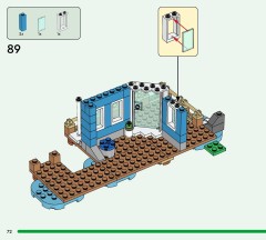 LEGO 77051 instructions page 72 – build guide
