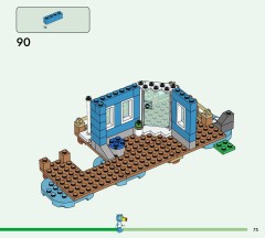 LEGO 77051 instructions page 73 – build guide