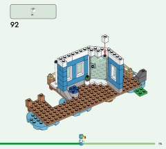 LEGO 77051 instructions page 75 – build guide