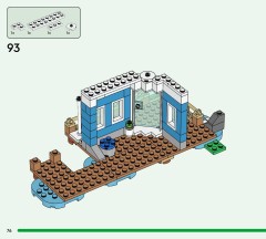 LEGO 77051 instructions page 76 – build guide