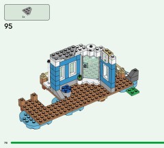 LEGO 77051 instructions page 78 – build guide