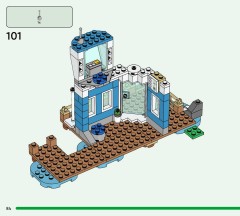 LEGO 77051 instructions page 84 – build guide