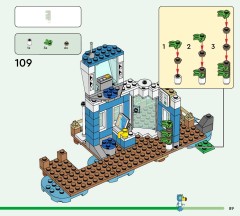 LEGO 77051 instructions page 89 – build guide