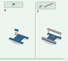LEGO 77051 instructions page 9 – build guide
