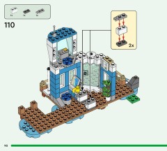 LEGO 77051 instructions page 90 – build guide