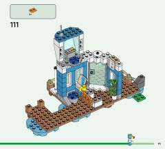 LEGO 77051 instructions page 91 – build guide