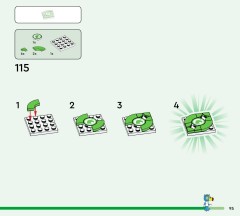 LEGO 77051 instructions page 95 – build guide