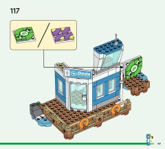 LEGO 77051 instructions page 97 – build guide