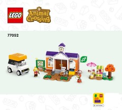 LEGO 77052 instructions page 1 – build guide