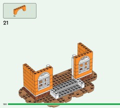 LEGO 77052 instructions page 100 – build guide