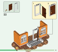 LEGO 77052 instructions page 101 – build guide