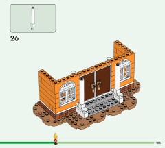 LEGO 77052 instructions page 105 – build guide