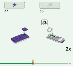 LEGO 77052 instructions page 115 – build guide