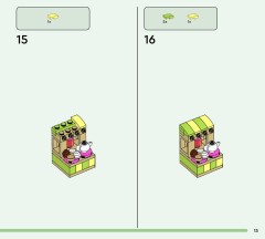 LEGO 77052 instructions page 13 – build guide