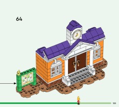 LEGO 77052 instructions page 133 – build guide