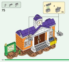 LEGO 77052 instructions page 140 – build guide