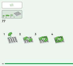 LEGO 77052 instructions page 142 – build guide
