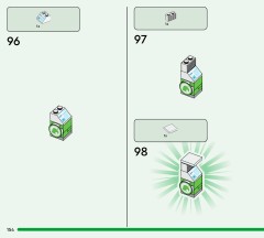 LEGO 77052 instructions page 154 – build guide