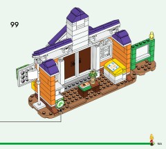 LEGO 77052 instructions page 155 – build guide