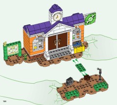 LEGO 77052 instructions page 158 – build guide
