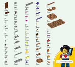 LEGO 77052 instructions page 167 – build guide