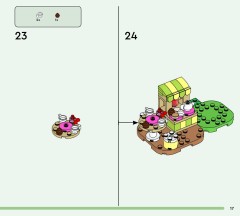 LEGO 77052 instructions page 17 – build guide