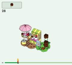 LEGO 77052 instructions page 20 – build guide