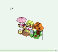 LEGO 77052 instructions page 25 – build guide