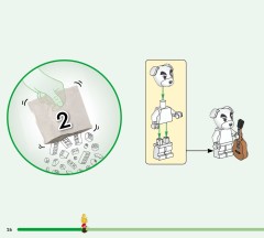 LEGO 77052 instructions page 26 – build guide