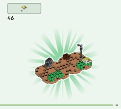 LEGO 77052 instructions page 35 – build guide