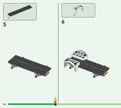 LEGO 77052 instructions page 38 – build guide