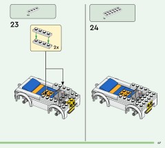 LEGO 77052 instructions page 47 – build guide