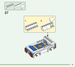 LEGO 77052 instructions page 51 – build guide