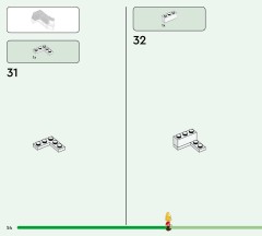 LEGO 77052 instructions page 54 – build guide