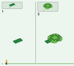 LEGO 77052 instructions page 6 – build guide
