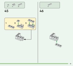 LEGO 77052 instructions page 61 – build guide