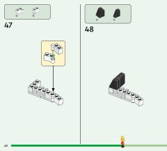 LEGO 77052 instructions page 62 – build guide