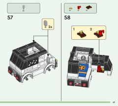 LEGO 77052 instructions page 67 – build guide